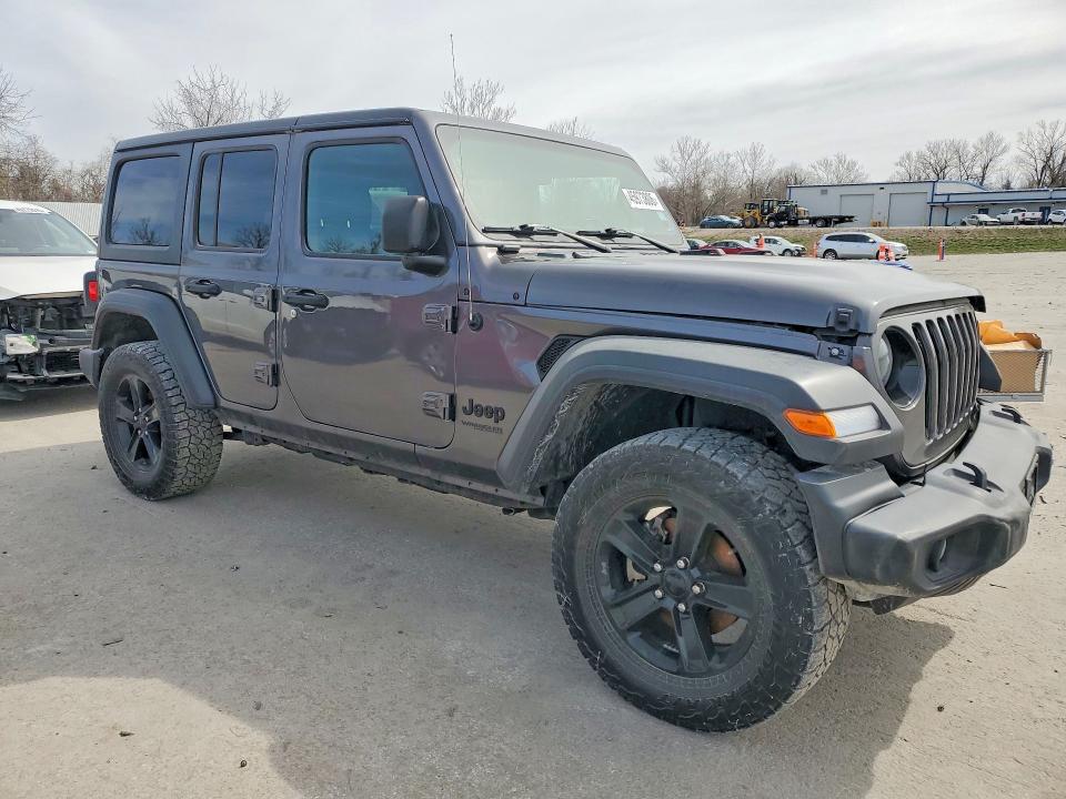 2021 Jeep Wrangler Unlimited მანქანა იყიდება აუქციონზე, vin: 1C4HJXDN7MW819802, აუქციონის ნომერი: 45973806