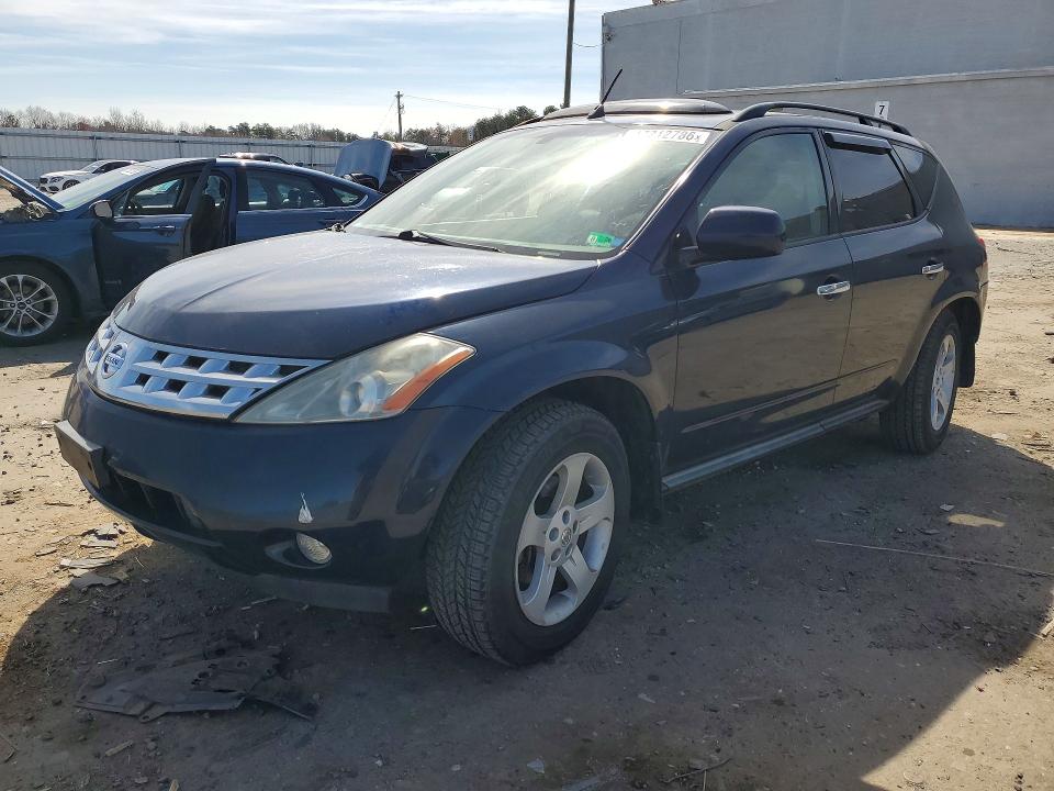 Auction sale of the 2003 Nissan Murano, vin: JN8AZ08W43W237468, lot number: 47212786