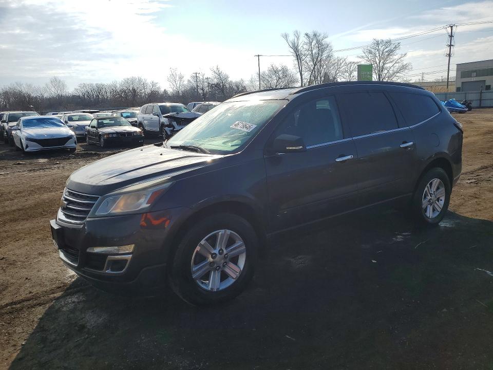 46719646 :رقم المزاد ، 1GNKRGKD1EJ270208 vin ، 2014 Chevrolet Traverse مزاد بيع