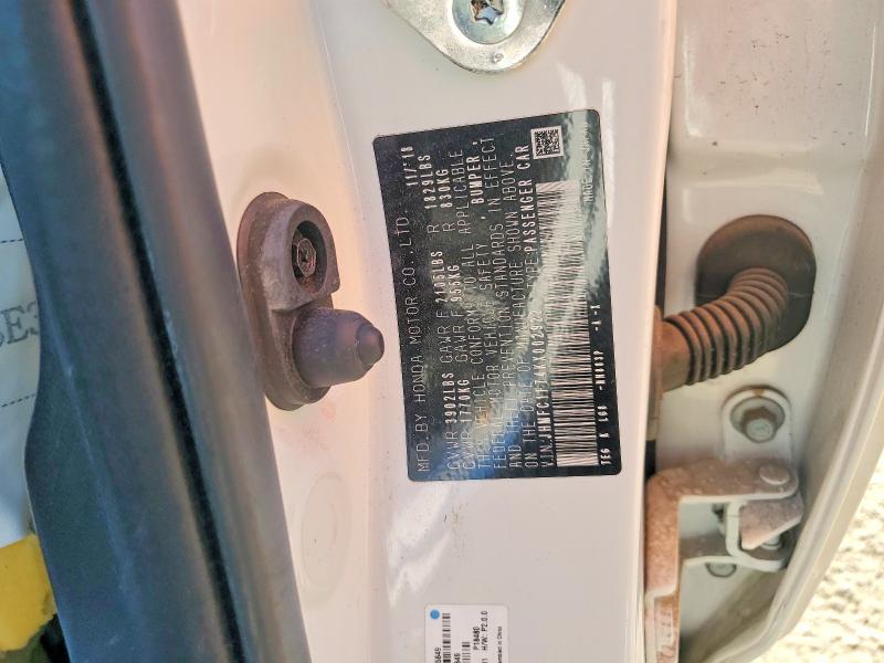 Продажа на аукционе авто 2019 Honda Civic, vin: JHMFC1F74KX002922, номер лота: 46510296