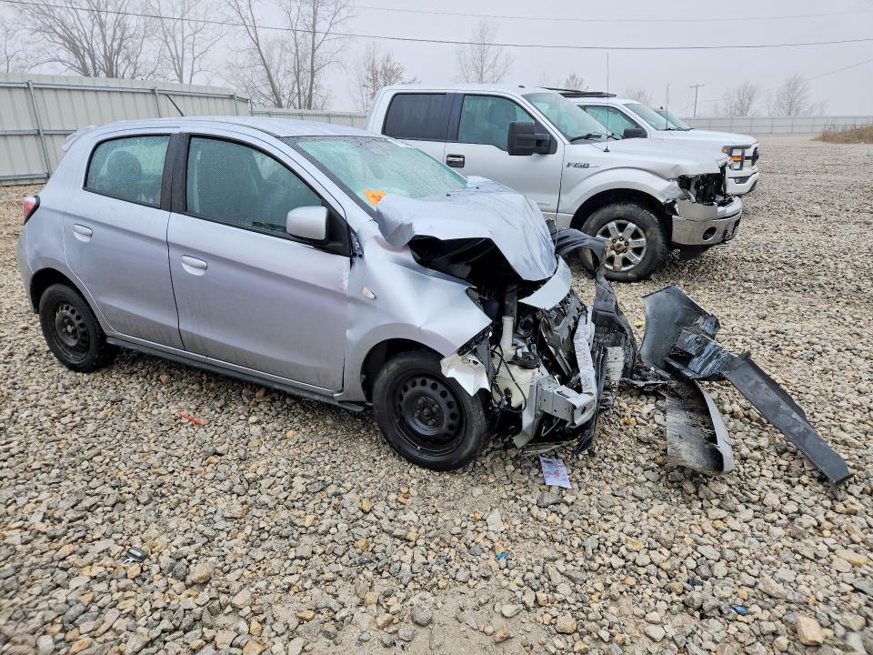2021 Mitsubishi Mirage მანქანა იყიდება აუქციონზე, vin: ML32AUHJ1MH013215, აუქციონის ნომერი: 79766995