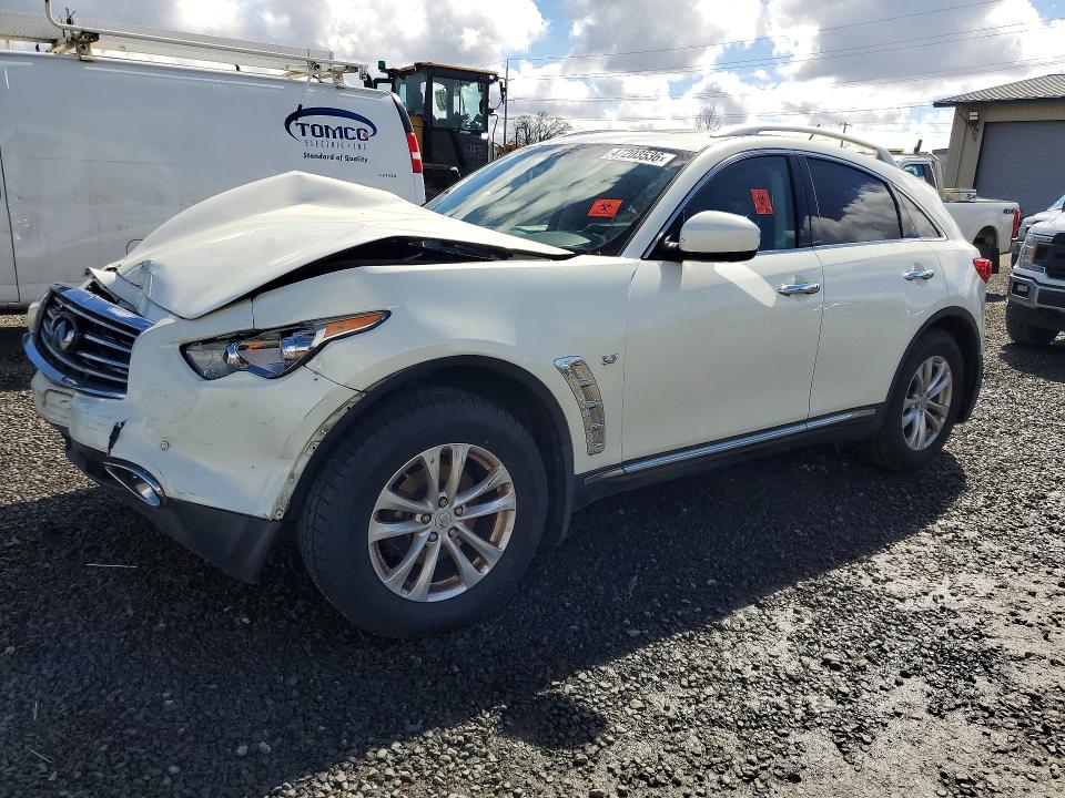 2015 Infiniti Qx70 მანქანა იყიდება აუქციონზე, vin: JN8CS1MW6FM482264, აუქციონის ნომერი: 47203536