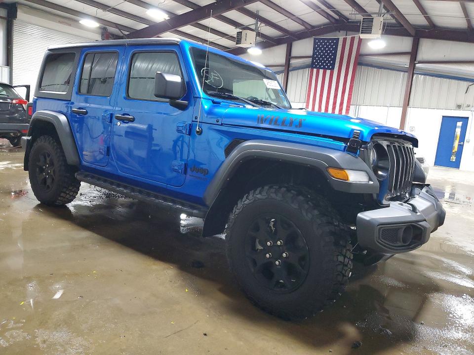 46583026 :رقم المزاد ، 1C4HJXDG6MW753194 vin ، 2021 Jeep Wrangler Unlimited مزاد بيع