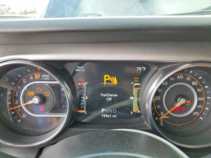 Aukcja sprzedaży 2021 Jeep Wrangler Unlimited, vin: 1C4HJXDG6MW607247, numer aukcji: 79649875