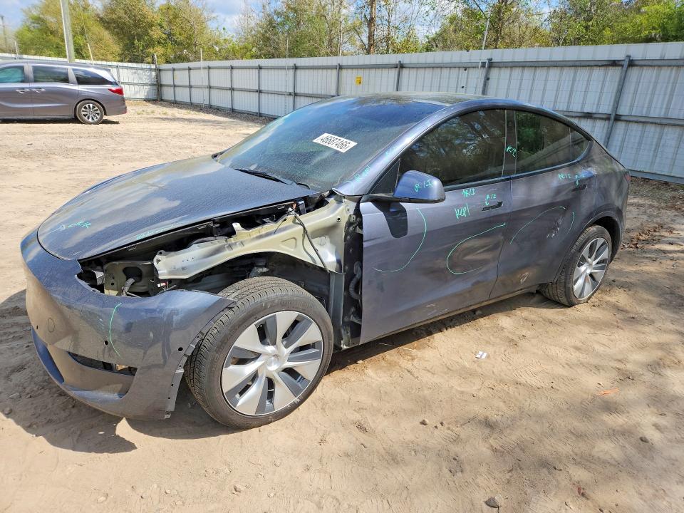 Продажа на аукционе авто 2021 Tesla Model Y, vin: 5YJYGDEE9MF295679, номер лота: 46687466