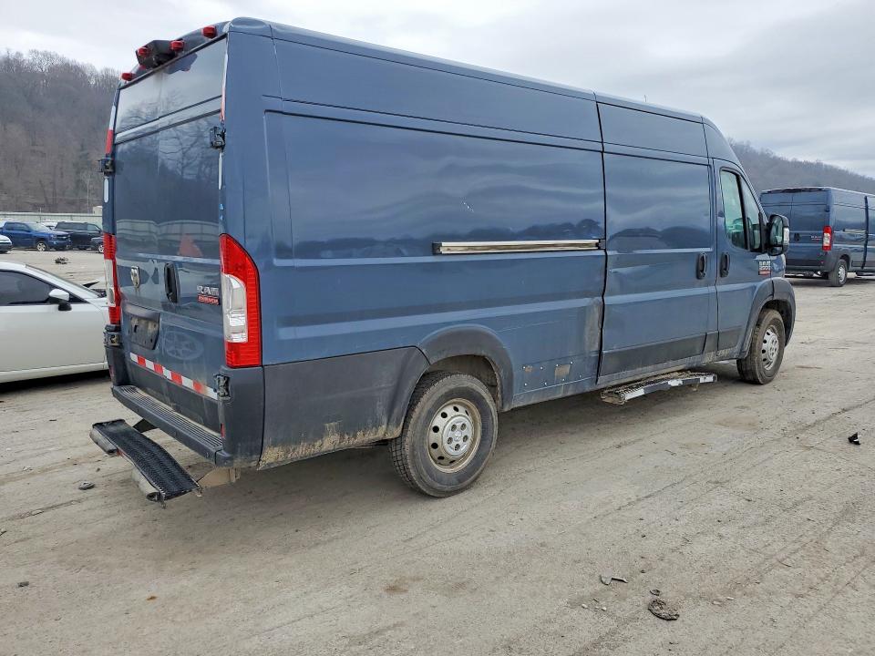 2019 Ram Promaster 3500 მანქანა იყიდება აუქციონზე, vin: 3C6URVJG2KE558319, აუქციონის ნომერი: 41785446
