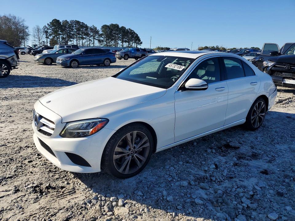 45732106 :رقم المزاد ، 55SWF8DBXKU297669 vin ، 2019 Mercedes-benz C مزاد بيع