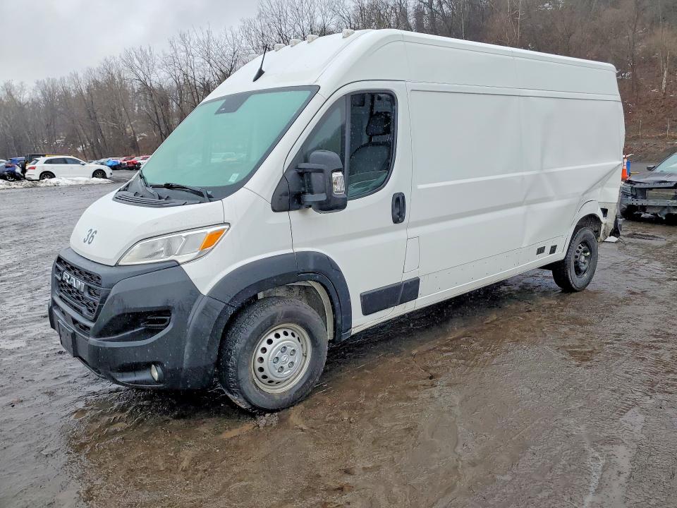 2025 Ram Promaster 2500 მანქანა იყიდება აუქციონზე, vin: 3C6LRVDG9SE509612, აუქციონის ნომერი: 79707875