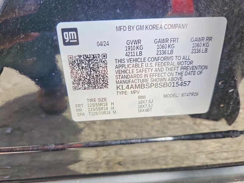 Продаж на аукціоні авто 2025 Buick Encore Gx, vin: KL4AMBSP8SB015457, номер лоту: 47263866