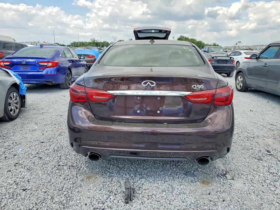 Продаж на аукціоні авто 2020 Infiniti Q50, vin: JN1EV7AP0LM200498, номер лоту: 47142456