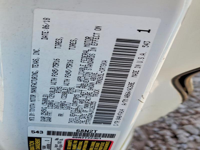 Aukcja sprzedaży 2018 Toyota Tacoma, vin: 5TFRX5GN4JX126355, numer aukcji: 45515936