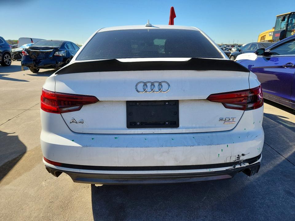 Продажа на аукционе авто 2018 Audi A4, vin: WAUKMAF40JA076470, номер лота: 42038376