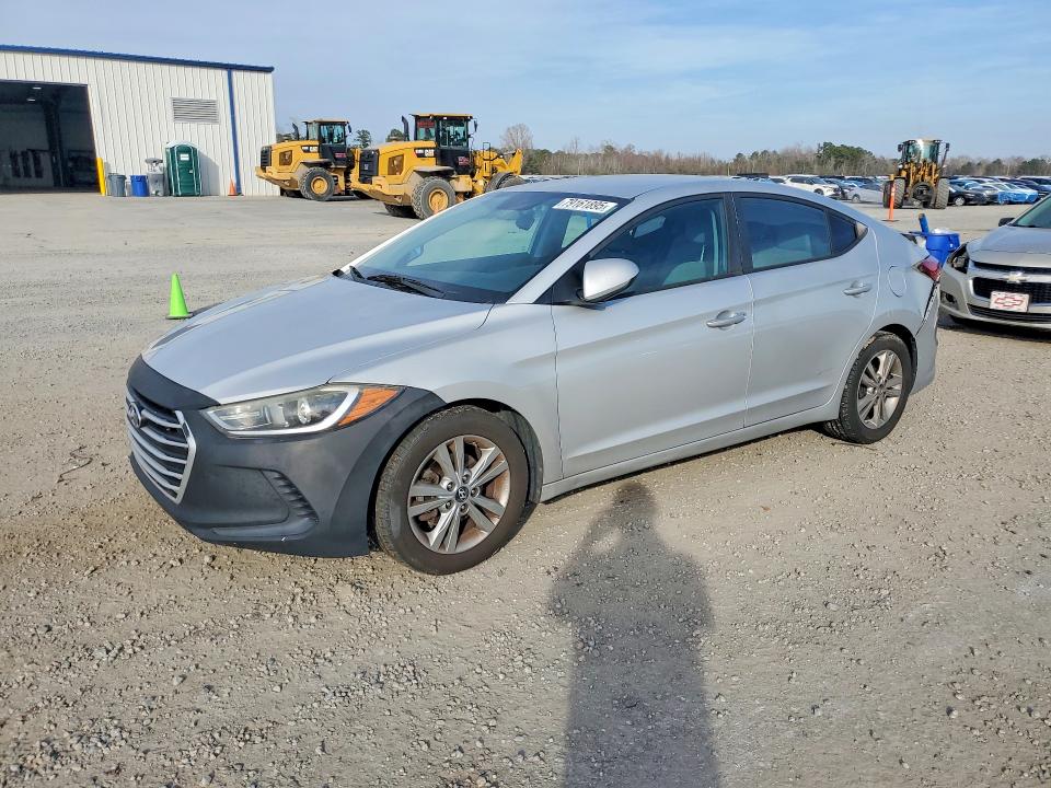 2017 Hyundai Elantra მანქანა იყიდება აუქციონზე, vin: KMHD84LF3HU203532, აუქციონის ნომერი: 79161895