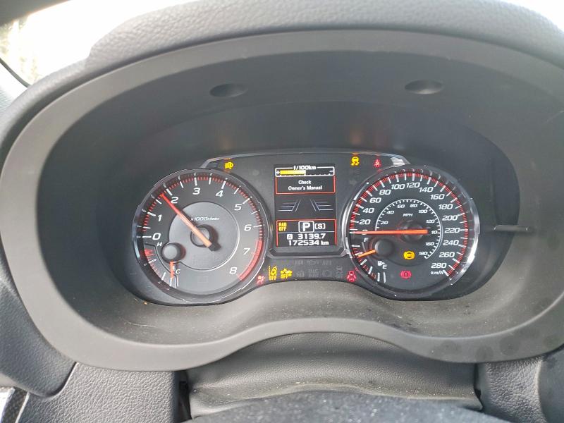Aukcja sprzedaży 2019 Subaru Wrx, vin: JF1VA1P6XK8801080, numer aukcji: 45497866