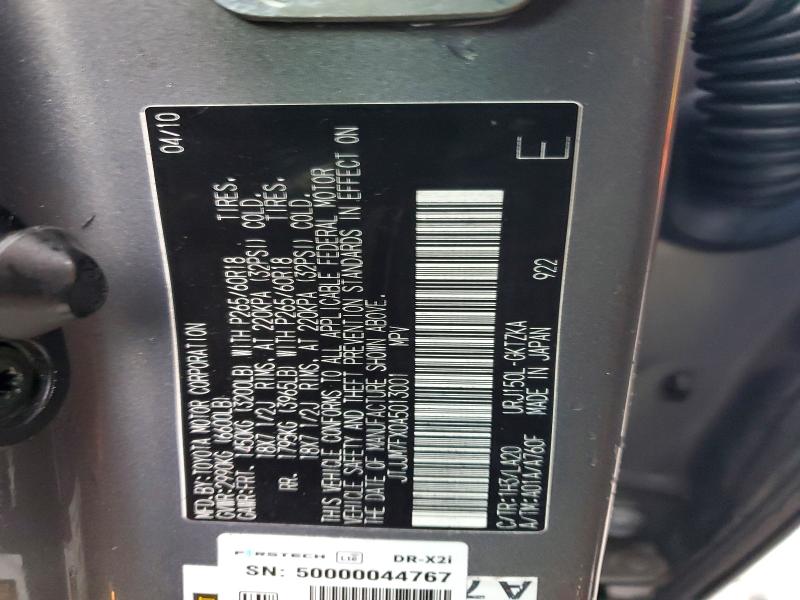 Продаж на аукціоні авто 2010 Lexus Gx 460, vin: JTJJM7FX0A5013001, номер лоту: 46407716