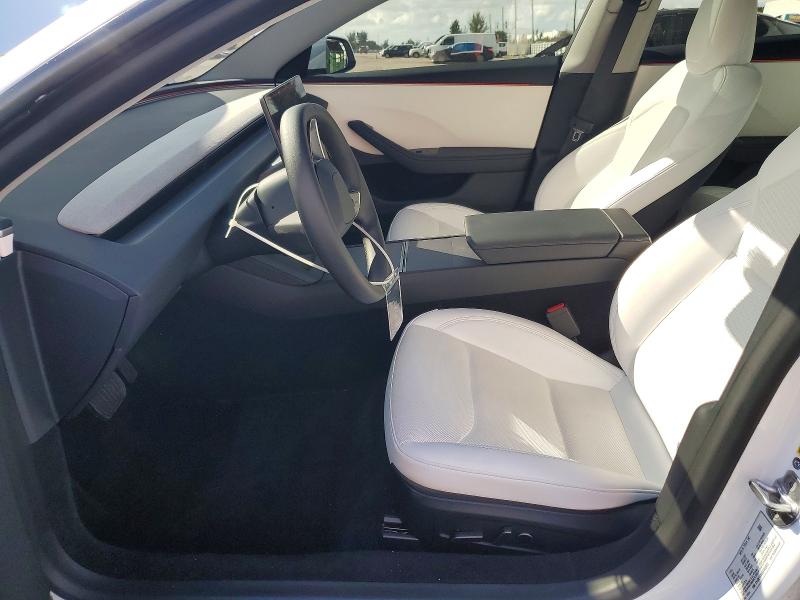 2025 Tesla Model 3 მანქანა იყიდება აუქციონზე, vin: 5YJ3E1EBXSF900309, აუქციონის ნომერი: 79523495