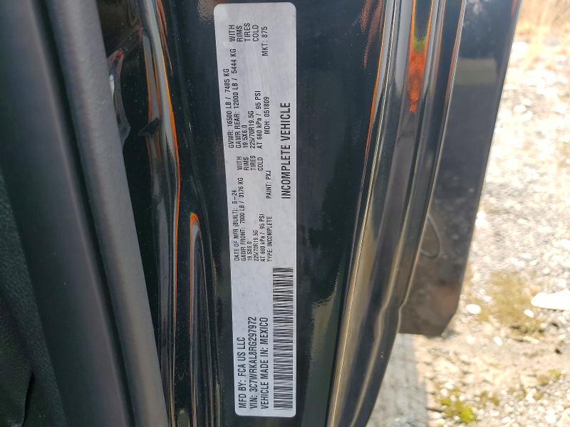 2024 Ram 4500 მანქანა იყიდება აუქციონზე, vin: 3C7WRKAL8RG297972, აუქციონის ნომერი: 41829036