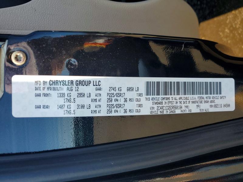 Продажа на аукционе авто 2013 Chrysler Town & Country, vin: 2C4RC1CG5DR560184, номер лота: 79978805