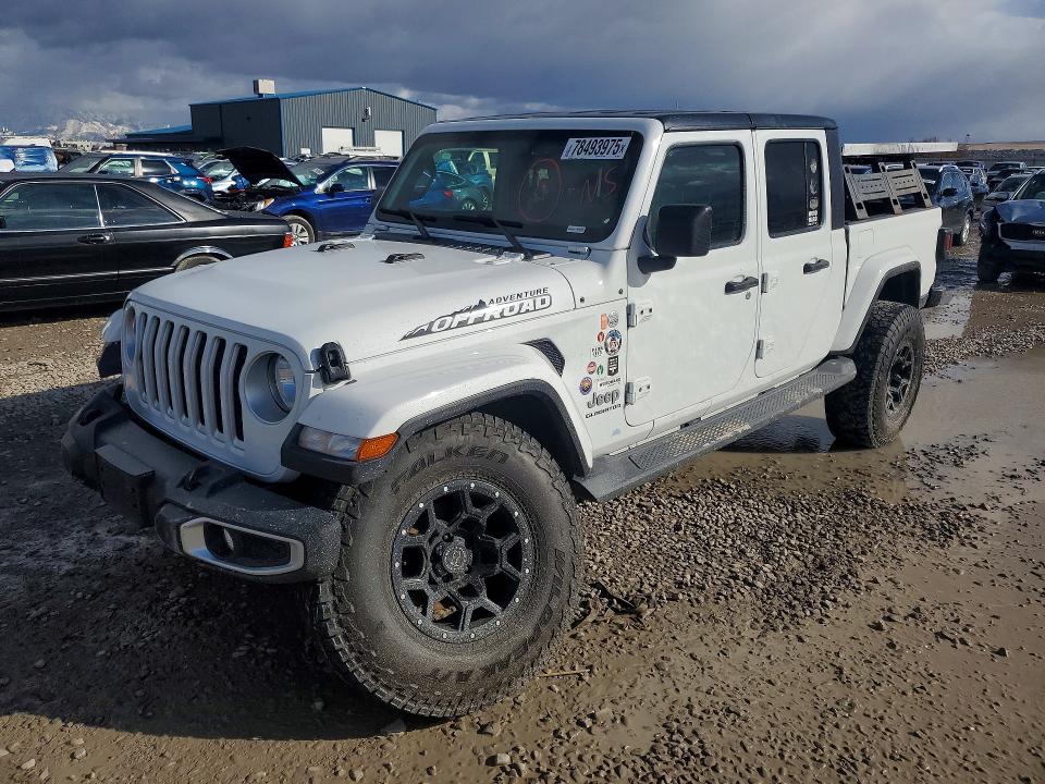 Aukcja sprzedaży 2021 Jeep Gladiator, vin: 1C6HJTFG2ML506706, numer aukcji: 78493975
