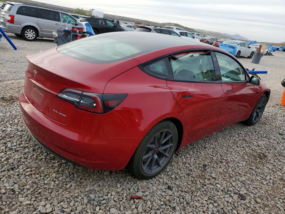 47778346 :رقم المزاد ، 5YJ3E1EB9MF874322 vin ، 2021 Tesla Model 3 مزاد بيع