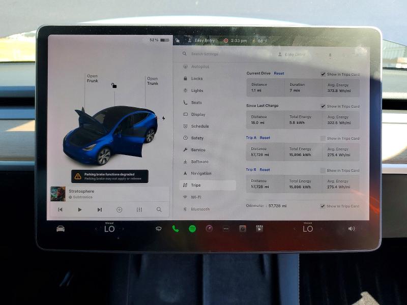 47233896 :رقم المزاد ، 5YJYGDEE1MF172815 vin ، 2021 Tesla Model Y مزاد بيع