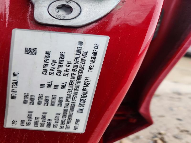 Aukcja sprzedaży 2022 Tesla Model 3, vin: 5YJ3E1EA4NF142771, numer aukcji: 79477095
