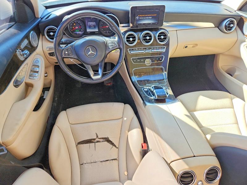 41951426 :رقم المزاد ، 55SWF4KB1FU052762 vin ، 2015 Mercedes Benz C مزاد بيع