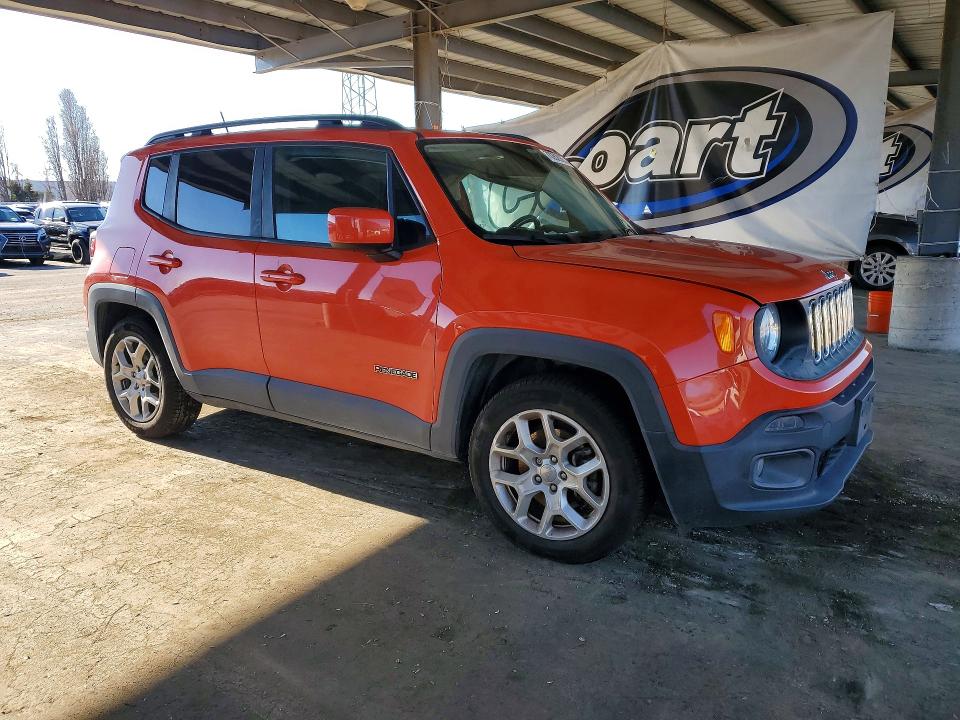 Продажа на аукционе авто 2017 Jeep Renegade, vin: ZACCJABB0HPF52960, номер лота: 78262065