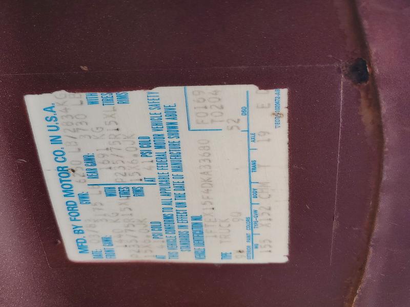 Продаж на аукціоні авто 1983 Ford F-150, vin: 1FTEX15F4DKA33680, номер лоту: 46533486