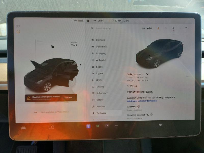 Продаж на аукціоні авто 2023 Tesla Model Y, vin: 7SAYGDEE4PF823247, номер лоту: 79933015