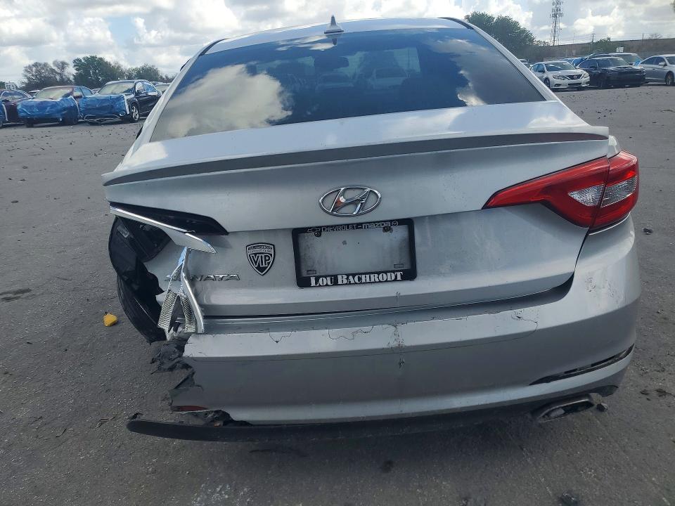 42038096 :رقم المزاد ، 5NPE24AF1GH301500 vin ، 2016 Hyundai Sonata مزاد بيع