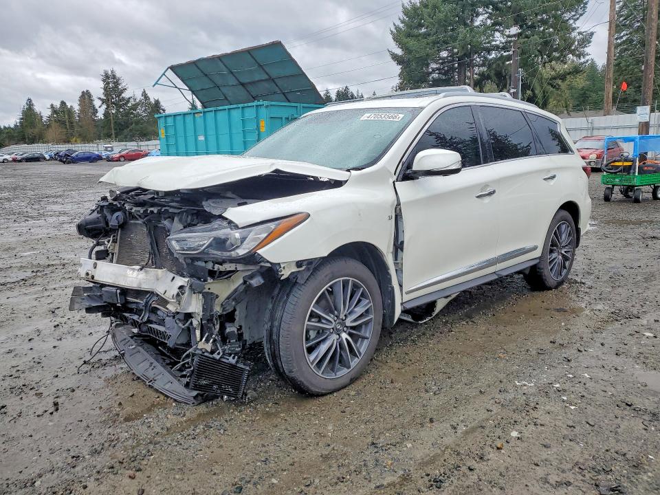 47053566 :رقم المزاد ، 5N1DL0MM4HC502053 vin ، 2017 Infiniti Qx60 مزاد بيع