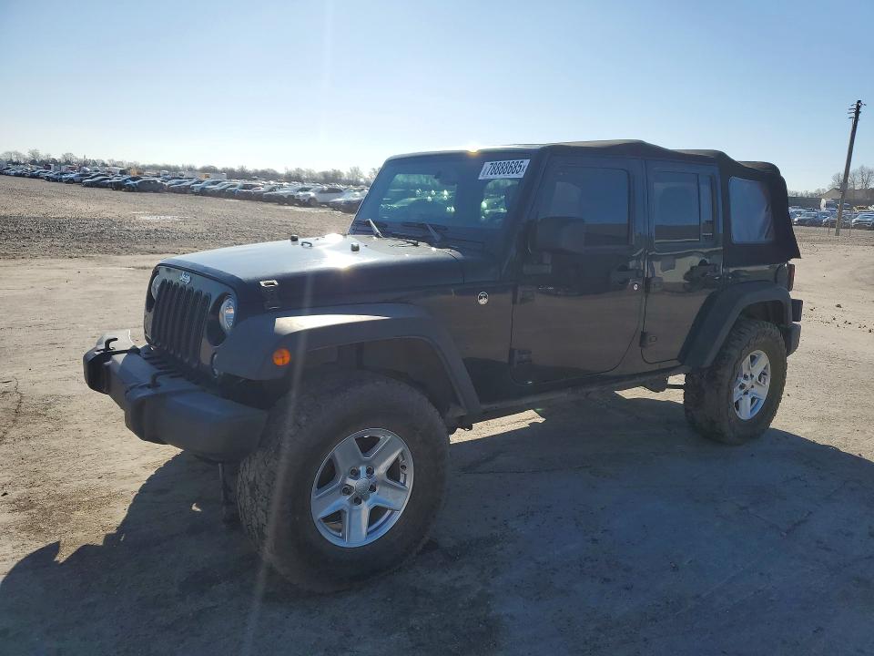 Aukcja sprzedaży 2018 Jeep Wrangler Unlimited, vin: 1C4BJWDG2JL938579, numer aukcji: 78888685