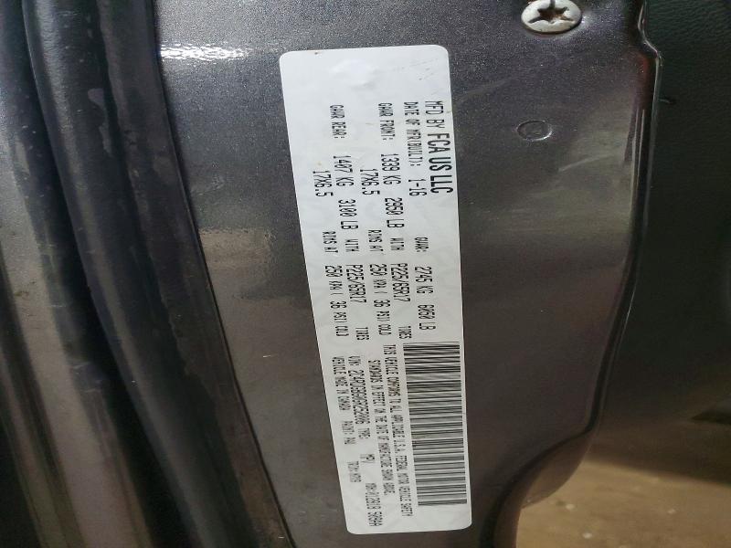Продаж на аукціоні авто 2016 Dodge Grand Caravan, vin: 2C4RDGBG0GR252006, номер лоту: 45592636