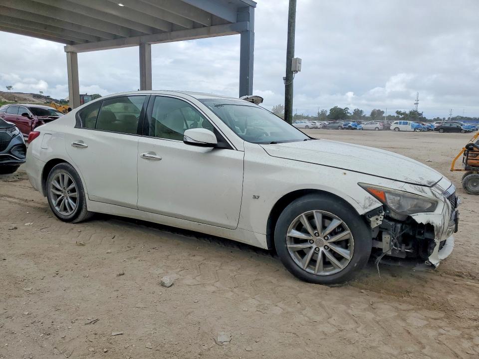45845546 :رقم المزاد ، JN1BV7AR7EM682541 vin ، 2014 Infiniti Q50 مزاد بيع