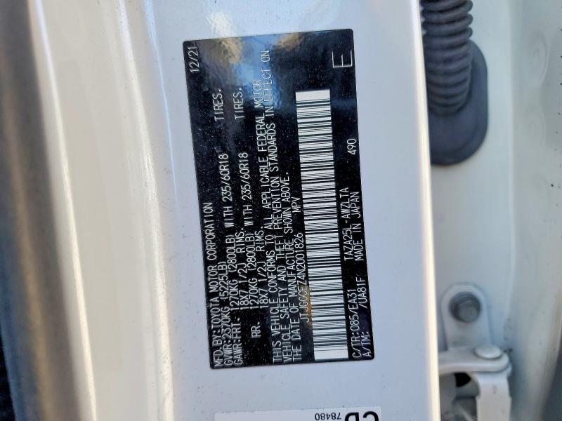 Продажа на аукционе авто 2022 Lexus Nx 350, vin: JTJGGCEZ4N2001826, номер лота: 46975906
