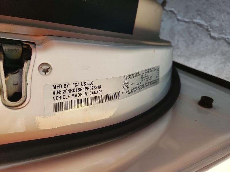 Продажа на аукционе авто 2023 Chrysler Pacifica, vin: 2C4RC1BG1PR575318, номер лота: 41644716