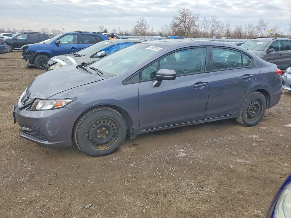 45887076 :رقم المزاد ، 2HGFB2F56FH047199 vin ، 2015 Honda Civic مزاد بيع