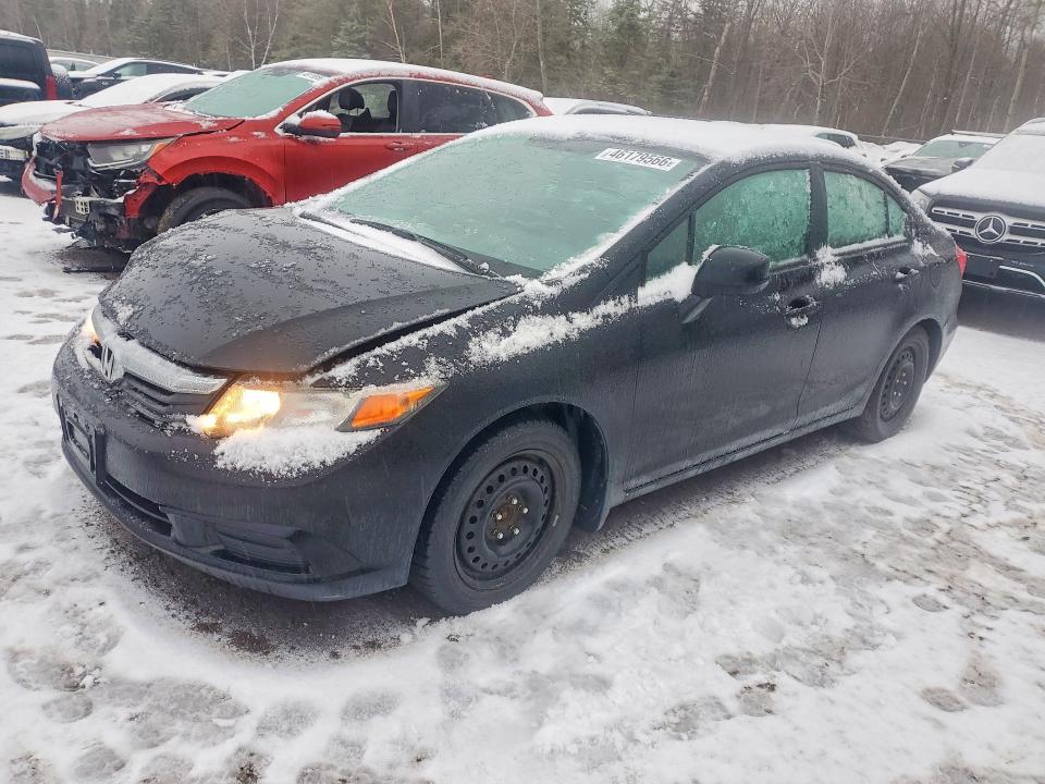 2012 Honda Civic მანქანა იყიდება აუქციონზე, vin: 2HGFB2F54CH026766, აუქციონის ნომერი: 46179566