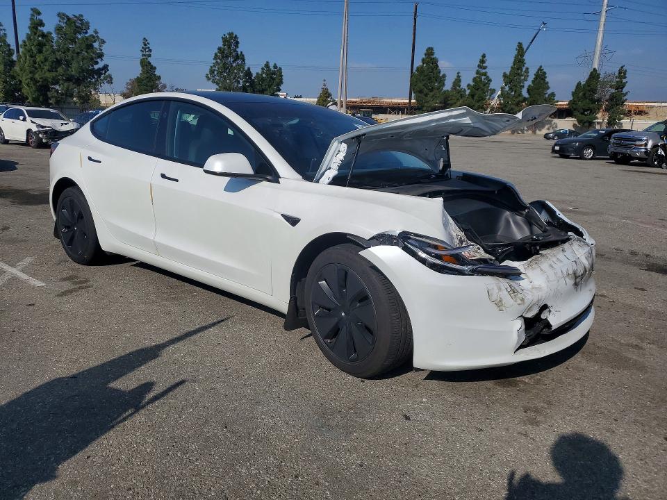 2025 Tesla Model 3 მანქანა იყიდება აუქციონზე, vin: 5YJ3E1EB8SF894073, აუქციონის ნომერი: 79496115