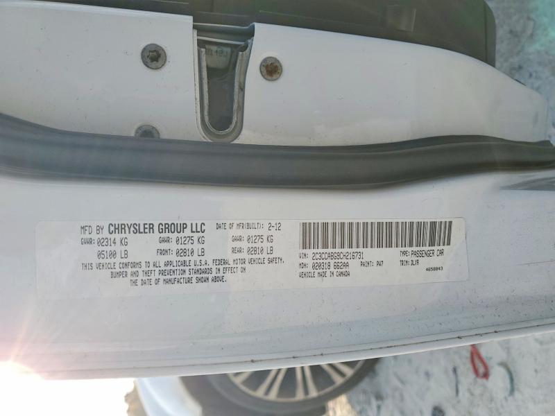 Продаж на аукціоні авто 2012 Chrysler 300, vin: 2C3CCABG9CH216731, номер лоту: 48034826