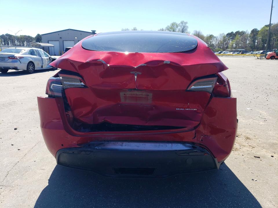 46405206 :رقم المزاد ، 5YJYGAEE7MF230103 vin ، 2021 Tesla Model Y مزاد بيع