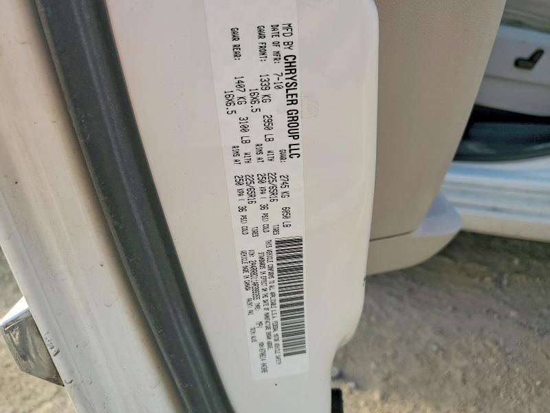 Продаж на аукціоні авто 2010 Chrysler Town & Country, vin: 2A4RR8D11AR399355, номер лоту: 47153286