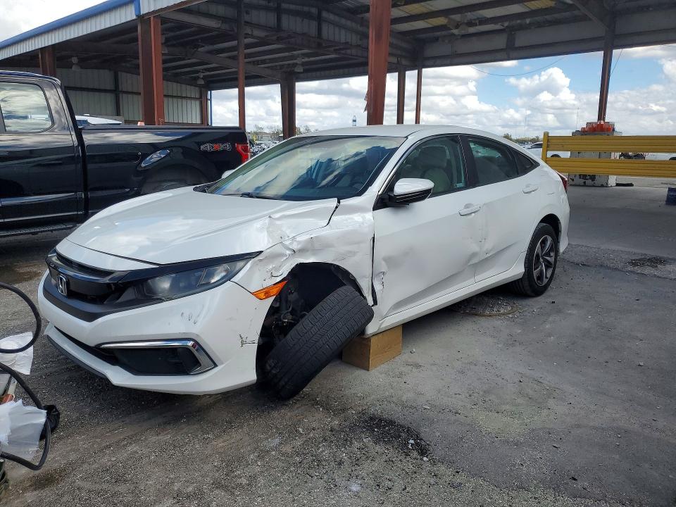 Auction sale of the 2020 Honda Civic, vin: 19XFC2F61LE010671, lot number: 79480485