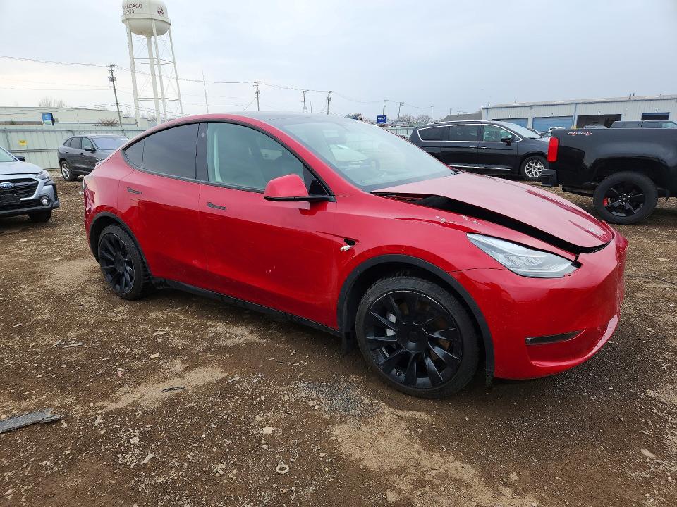 Продажа на аукционе авто 2021 Tesla Model Y, vin: 5YJYGDEE4MF123981, номер лота: 46938606