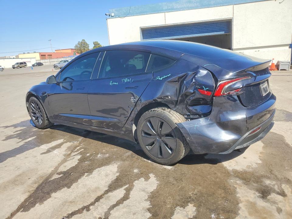 46127496 :رقم المزاد ، 5YJ3E1EB7RF749262 vin ، 2024 Tesla Model 3 مزاد بيع