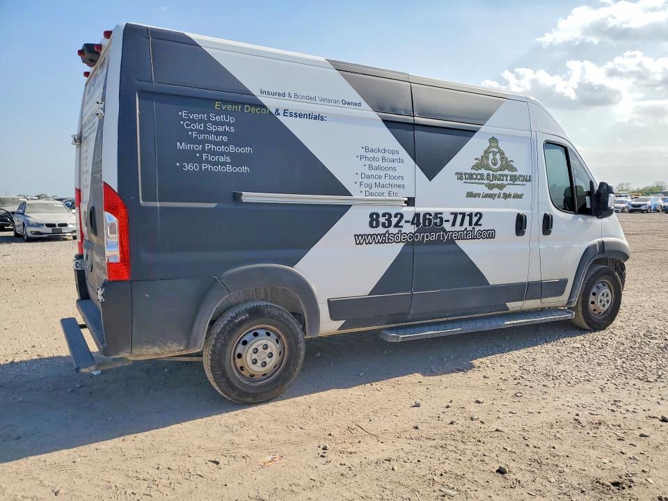 Продажа на аукционе авто 2023 Ram Promaster 2500, vin: 3C6LRVDG7PE570111, номер лота: 47280116