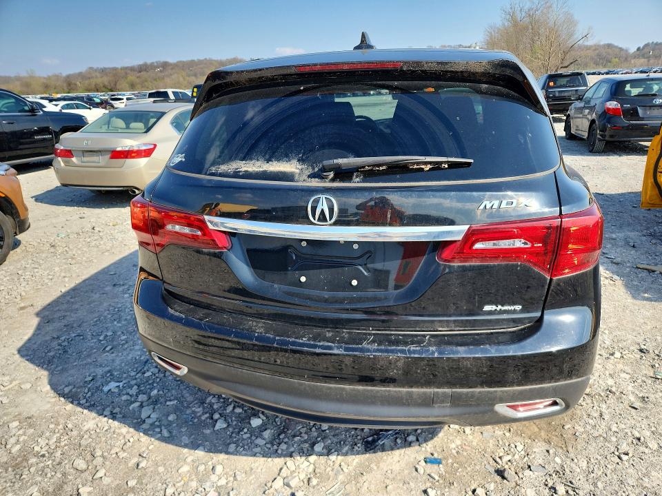 2016 Acura Mdx მანქანა იყიდება აუქციონზე, vin: 5FRYD4H44GB045166, აუქციონის ნომერი: 47639656