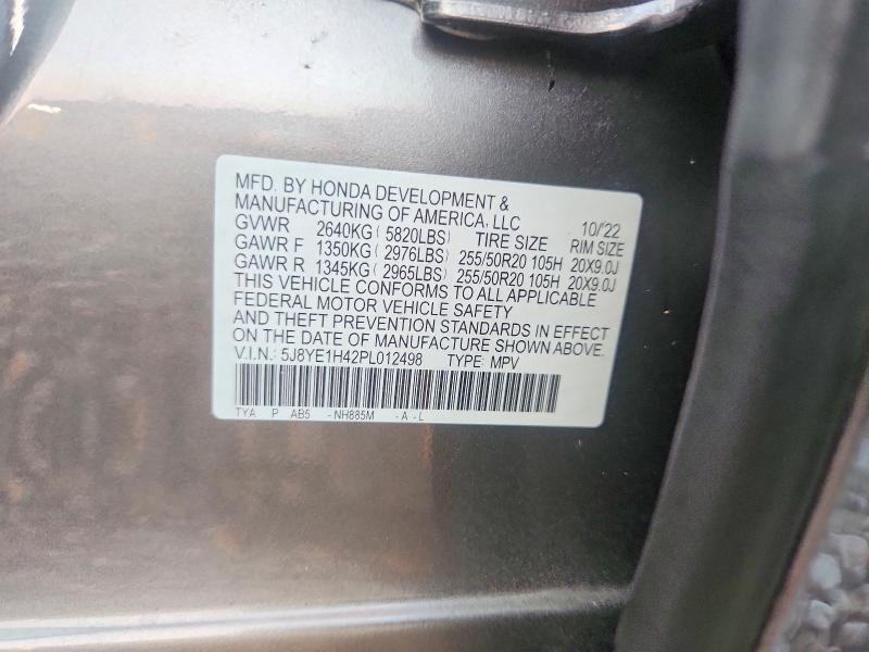 Aukcja sprzedaży 2023 Acura Mdx, vin: 5J8YE1H42PL012498, numer aukcji: 47515716