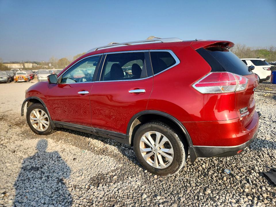 2015 Nissan Rogue მანქანა იყიდება აუქციონზე, vin: KNMAT2MT9FP516241, აუქციონის ნომერი: 47449786